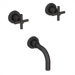 Newport Brass 3-995/56 East Linear Wall Mount Tub Faucet Flat Black. Fixed Price $954.10.