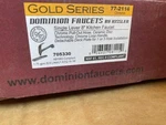 Kissler 77-2116 Dominion Pull Out Kitchen Faucet, Chrome (new). Fixed Price $99.51.