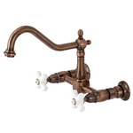 Kingston Brass KS124.PX Heritage 1.8 Gpm Widespread Bridge - Copper. Fixed Price $305.47.