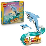Lego Creator 3 1 Sea Animals: Beautiful Dolphins Building Toy For Girls, B.... Fixed Price $62.99.