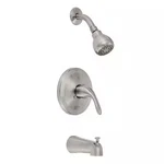 Glacier Bay Builders Single Handle 1-SPRAY Tub & Shower Faucet 1.8 Gpm (read). Fixed Price $39.99.