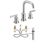 Moen TV6142 Gibson Two-handle Widespread Bathroom Faucet- Chrome. Fixed Price $151.94.