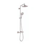 Hansgrohe 27115821 Raindance Showerpipe 240 1-JET, 2.5 Gpm Brushed Nickel. Fixed Price $1841.00.