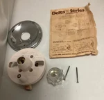 Vintage Plumbing Nos 600 Series Delta Single Handle Shower Valve 636. Fixed Price $220.00.