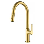 Kraus KPF-2820BB Oletto Pull Down Kitchen Faucet Brushed Brass. Fixed Price $161.37.