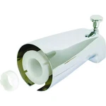 Manufacturer Varies Diverter SPOUT,5-3/8" L,chrome 15084. Fixed Price $20.32.