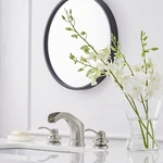 Lavish 8 In. Waterfall Widespread 2-HANDLE Bathroom Faucet With Popup Drain. Fixed Price $39.99.