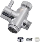 Brass Diverter Valve With Aerator, Way Splitter Male Thread Adapter, 360. Fixed Price $34.91.
