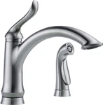 Delta 4453-DST Linden Kitchen Faucet Arctic Stainless. Fixed Price $319.20.