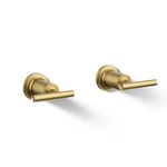 Kohler T14429-4-2MB Purist Deck- Or Wall-mount High-flow Bath Trim Lever Handles. Fixed Price $488.09.