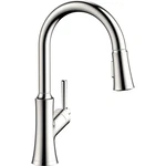 Hansgrohe 04793830 Joleena 1.75 Gpm Pull Down Kitchen Faucet, Polished Nickel. Fixed Price $320.00.