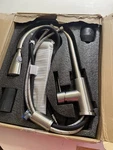 Heemli Gooseneck Handle Pull Kitchen Sink Faucet.. Fixed Price $49.99.