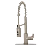 Project Source 1-HANDLE Pull-down Commercial Kitchen Faucet H90K-51D-PS-BN. Fixed Price $99.98.
