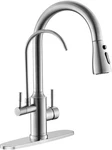 Appaso Kitchen With Water Filter, Pull Out 3 Way Sink Faucets Spraye. Fixed Price $80.93.