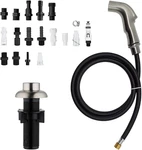 Kitchen Sink Replacement, Side Sprayer, Faucet Hose. Fixed Price $38.60.