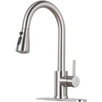 Lufg Kitchen Faucet With Pull Down Sprayer - Brushed Nickel A:. Fixed Price $47.34.