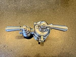 Perrin & Rowe Thermostatic Shower Valve - Solid Lever Satin Nickel. Fixed Price $1400.00.