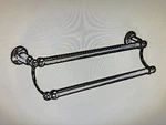 Rohl U.6945-EB 31 1/2" Double Towel Rail, English Bronze. Fixed Price $219.00.