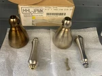 Pfister Lav/roman Tub/bidet Handle Hhl-jpmk Brushed Nickel/polished Brass. Fixed Price $69.90.