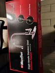 Mueller Single Handle Stainless Steel Kitchen Sink Faucet, High Arc, Leve. Fixed Price $79.99.