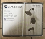 Glacier Bay Tub & Shower Set / 1005 129 783 Matte Black New In Box Lot Of. Fixed Price $75.00.