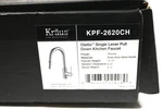 New Nib Kraus Kitchen Faucet W/ Sprayer Chrome Model KPF-2620CH 15.75" Height. Fixed Price $79.00.
