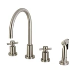 Kingston Brass KS872.DXBS Concord 1.8 Gpm Widespread Kitchen - Nickel. Fixed Price $477.72.