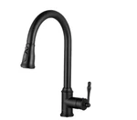 Akdy Easy-install Single-handle Sprayer Kitchen Faucet/ Flexible Hose Black. Fixed Price $39.97.