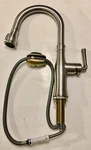 Signature Hardware Williston Single-hole Pull Kitchen Faucet Stainless (read Ad). Fixed Price $85.00.