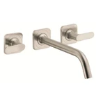 Hansgrohe 34315821 * Axor Citterio Double Handle Wall Mount Bathroom Faucet. Fixed Price $758.00.