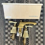 Newport Brass 1040/04 Bathroom Faucet Finish Single-hole Newdisplay. Fixed Price $129.99.