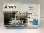 Moen Solidad Two Handle Stainless Steel Kitchen Faucet Side CA87015SRS. Fixed Price $99.95.