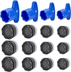 12 Pieces Faucet Aerators With Removal Tool Water Saving Flow Res. Fixed Price $18.26.