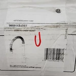 Used Delta Trinsic Pro Pre-rinse Pull-down Kitchen Faucet 9659-KS-DST. Fixed Price $201.82.