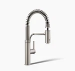 Kohler Provo Semi-pro Kitchen Sink Faucet Vibrant Stainless K-REC37712-VS. Fixed Price $129.95.