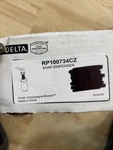 Delta RP100734CZ Trinsic Deck Mounted Soap Dispenser - Champagne Bronze. Fixed Price $79.99.