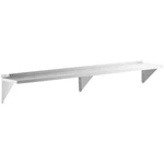 18"W X 84"L Stainless Steel Heavy Duty Kitchen Overshelf Solid Wall Mount. Fixed Price $339.95.