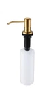 Wewe Kitchen Soap Sink Dispenser Pump Liquid Bottle Gold Stainless Steel Head. Fixed Price $26.96.