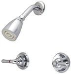 Kingston Brass KB241SO Magellan Dual Lever Tub Shower Trim With Rough-in, Ch. Fixed Price $85.00.