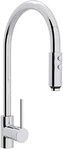 Rohl LS57L-APC-2 Kitchen Faucet, Polished Chrome. Fixed Price $435.00.