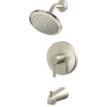 Home Impressions Brushed Nickel Single-handle Lever Tub & Shower Faucet. Fixed Price $119.89.