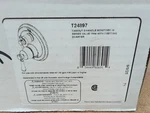 Delta T24897 Cassidy 14 Ser Pressure Balanced Valve Shower Trim 2-HANDLE Chrome. Fixed Price $199.99.