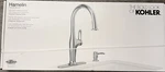 Kohler Hamelin R33446-SD-CP Pull-down Kitchen Faucet Chrome W/ Soap Dispenser. Fixed Price $120.00.