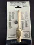 Central Brass K-3-CT Replacement Stem Tub Shower Valve Assembly Lot Of 2PCS. Fixed Price $26.60.