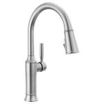 Delta Renaldi 9184-AR-PR-DST Pull-down Kitchen Faucet Arctic Stainless. Fixed Price $469.00.
