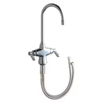 Chicago 50-XKABCP Gooseneck Kitchen Faucet, Manual, Single Hole Mount, 1. Fixed Price $301.99.