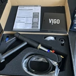 Vigo Branson 1.8 Gpm 9" Single Handle Hole Pull Out Kitchen Faucet R3. Fixed Price $74.99.