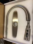 Kitchen Faucet Arrisea Touch Activation Stainless Resist W/ Pull Down Sprayer. Fixed Price $120.00.