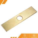 10" Kitchen Sink Faucet Hole Cover Deck Plate Rectangle Gold New. Fixed Price $19.55.