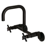 Kingston Brass Concord 8-INCH Adjustable Center Wall Mount Kitchen Faucet. Fixed Price $162.38.